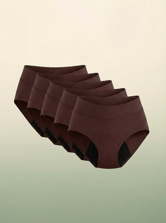 Ebb&Ease | Signature Auslaufsichere Unterwäsche | (5er-Pack)
