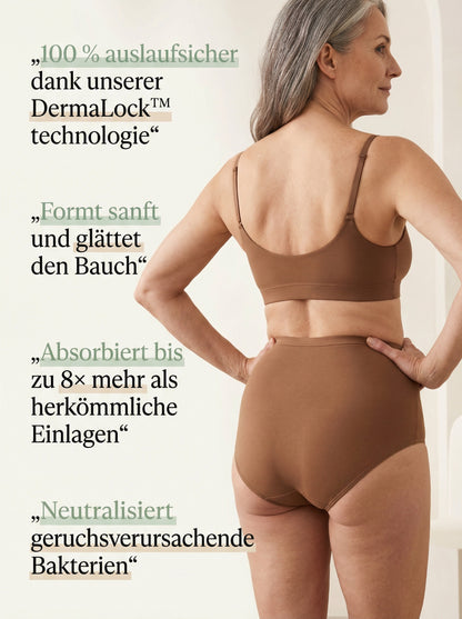 Ebb&Ease | Signature Auslaufsichere Unterwäsche | (5er-Pack)